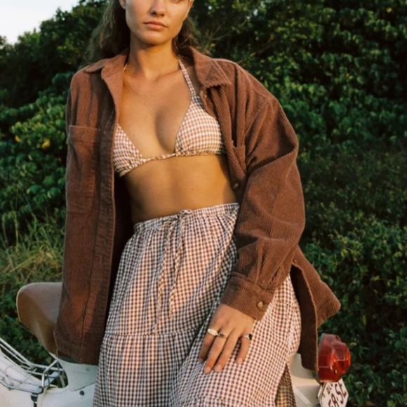 Rhythm. Jackets & Blazers - Rhythm. Corduroy Oversized Jacket Shirt Jacket